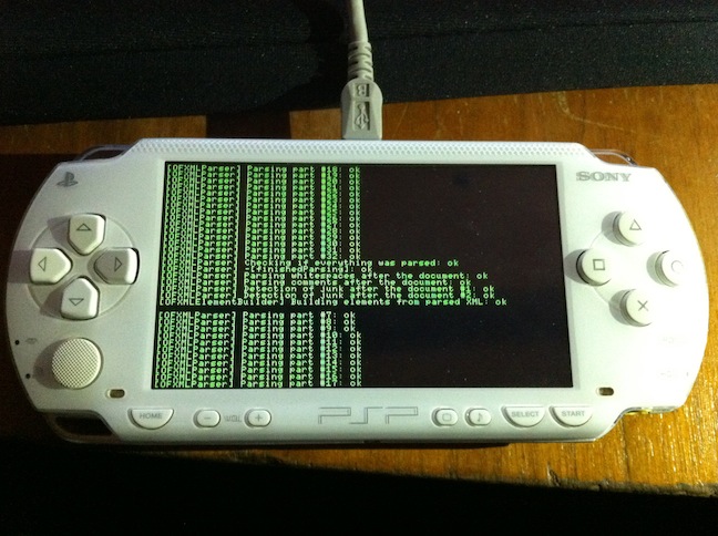 ObjFW on the PSP